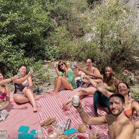 The Frogs' House - Yoga Retreat Bed & Breakfast Saint-Jeannet  Dış mekan fotoğraf